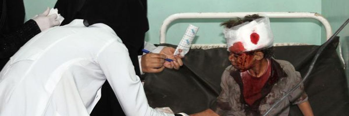 U.S. Is Complicit in Child Slaughter in Yemen