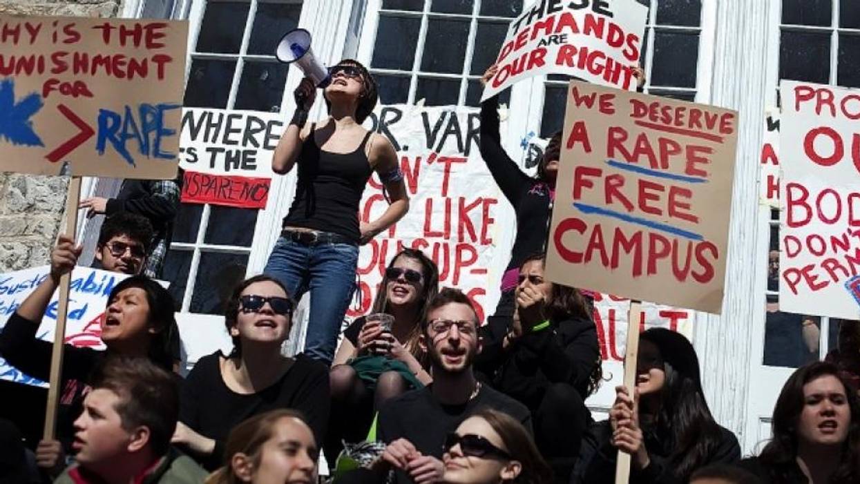 Amid 'Epidemic' of Campus Sexual Assault, Women's Groups Decry Rollback of Protections by 'See No Evil Betsy Devos'