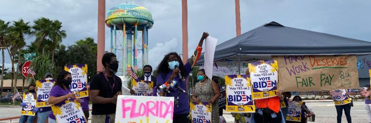 Success of $15 Minimum Wage Measures 'Huge Win for the Working People' of Florida and Portland, Maine