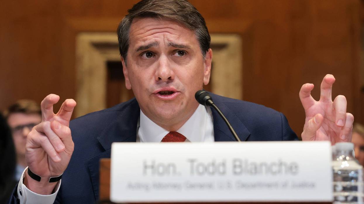 Acting AG Todd Blanche Testifies In Senate Hearing On Tuesday Morning