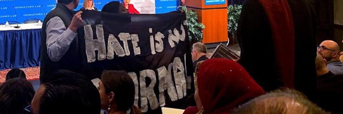 Because What Kevin McAleenan's DHS Does Speaks "Louder Than His Words," Activists Boo Him Offstage