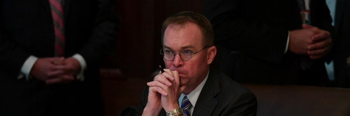 As Mulvaney Claims 'Absolute Immunity,' Witness Testimony Reveals Chief of Staff's Central Role in Trump Quid Pro Quo