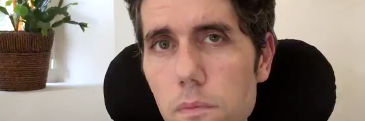 'Look a Dying Man in the Eyes': Activist Ady Barkan Wants Joe Biden to Sit Down and Talk About Medicare for All