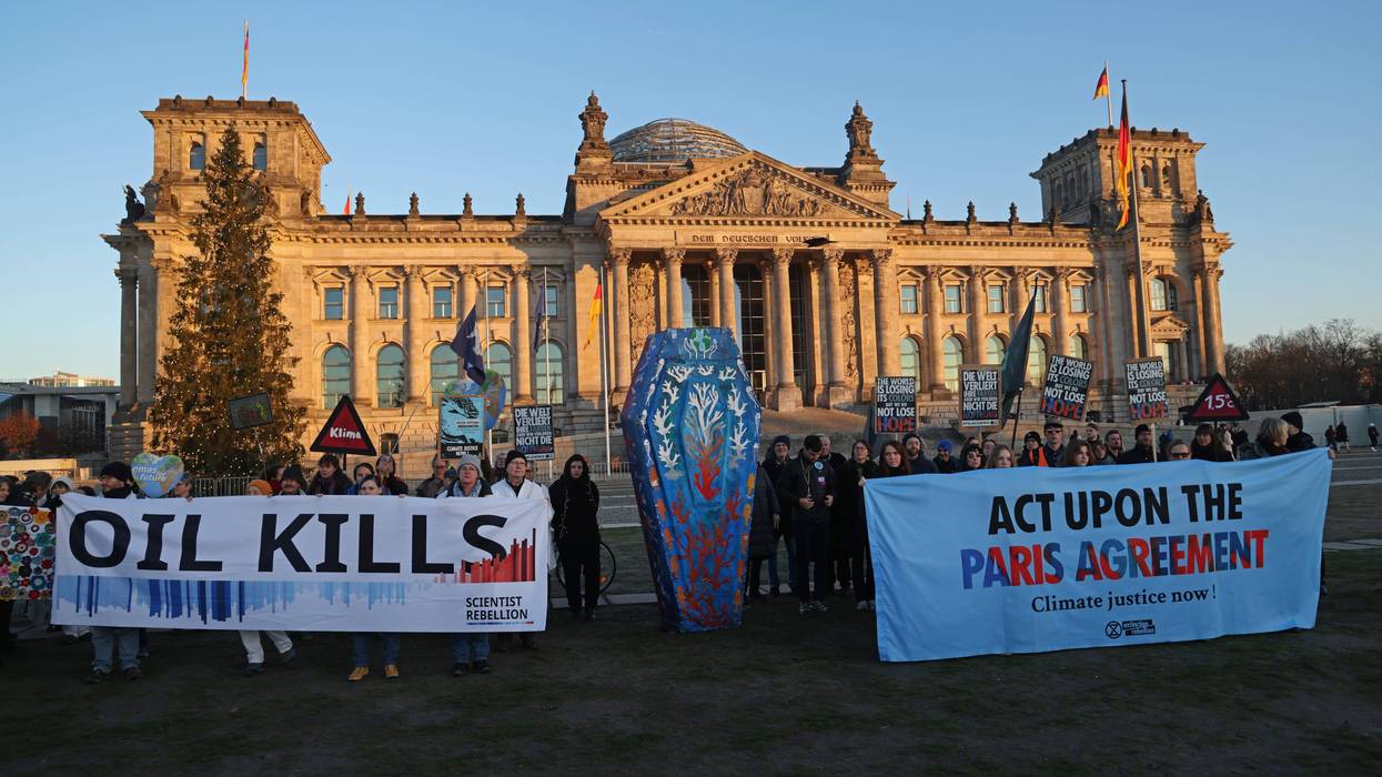 Activists Demand Climate Policies 10 Years On Since Paris Agreement