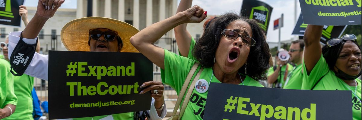 Activists demand Supreme Court expansion