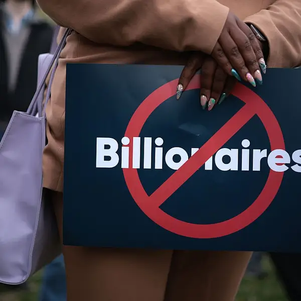 Activists Demonstrate Against Tax Breaks For The Rich And Corporations