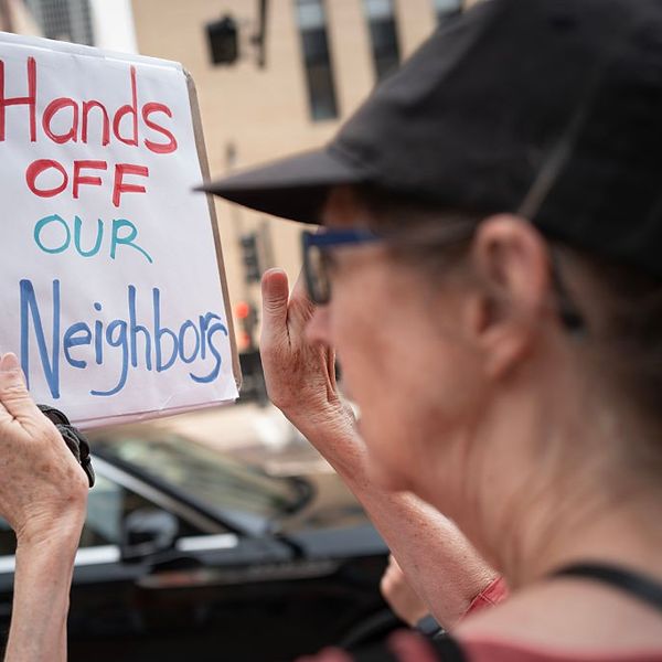 Activists Demonstrate Outside ICE Field Office In Chicago