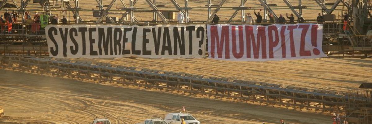 Ende Gelande: 'When Laws Fail, It Is time for Blockades!'