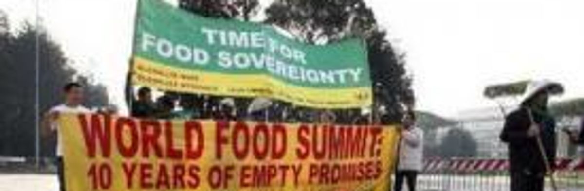 Farmers Not Invited to Food Summit?