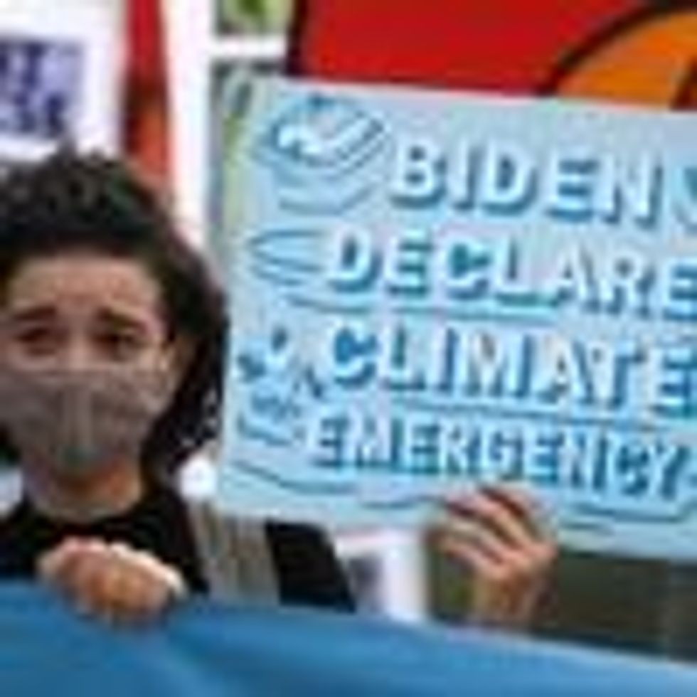 Activists gather for the fifth day of the