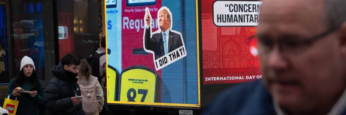 Activists Gather In Times Square For International Day Of Quds Rally