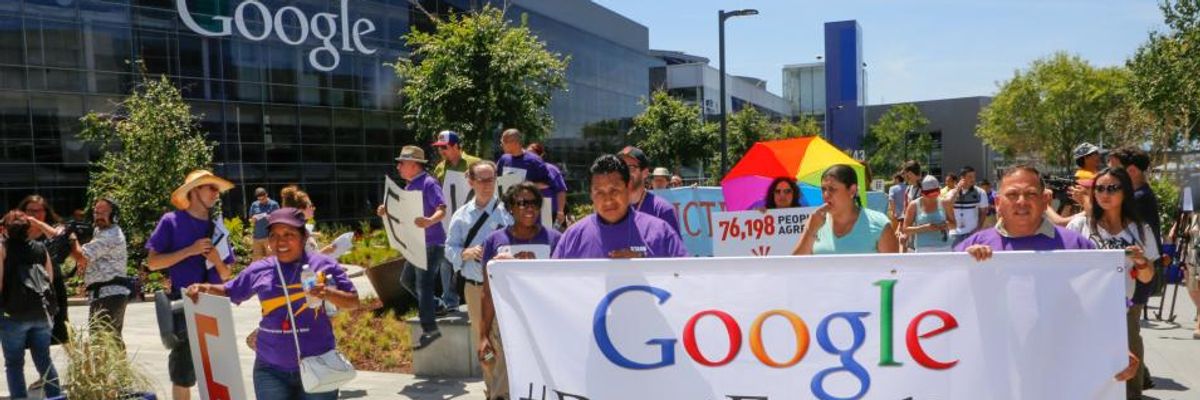 'Remember When Google's Thing Was DO NO EVIL?': Report Reveals How Internet Giant Funds Climate Villains
