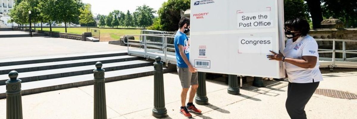 Top Dems Demand Postmaster General DeJoy Testify, Citing 'Grave Threat' to 'Our Very Democracy'