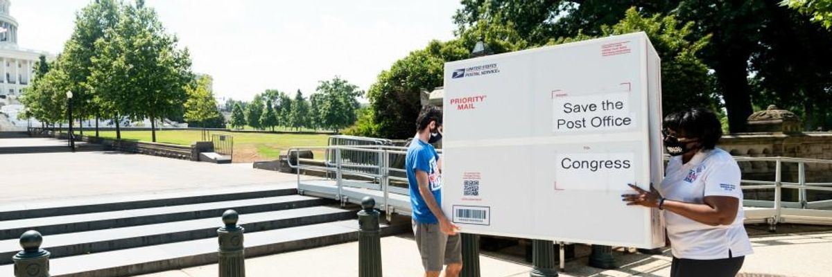 House Democrats Introduce Urgent Bill to End 'Deliberate Sabotage' of Postal Service by Postmaster General