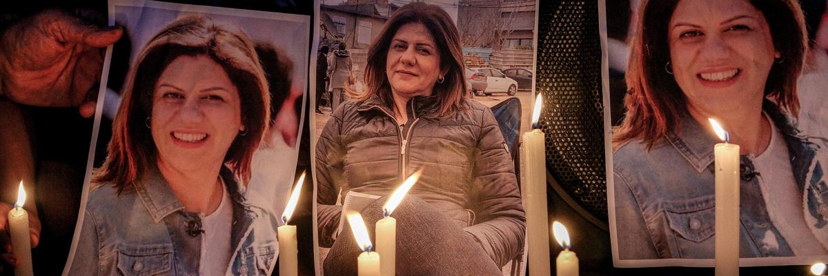 Activists in Lebanon, Beirut take part in a candlelight vigil