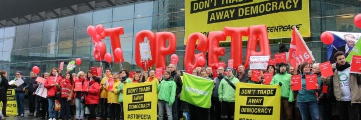 Democracy Prevails as People's Revolt Leaves Corporate Trade Agenda "In Tatters"