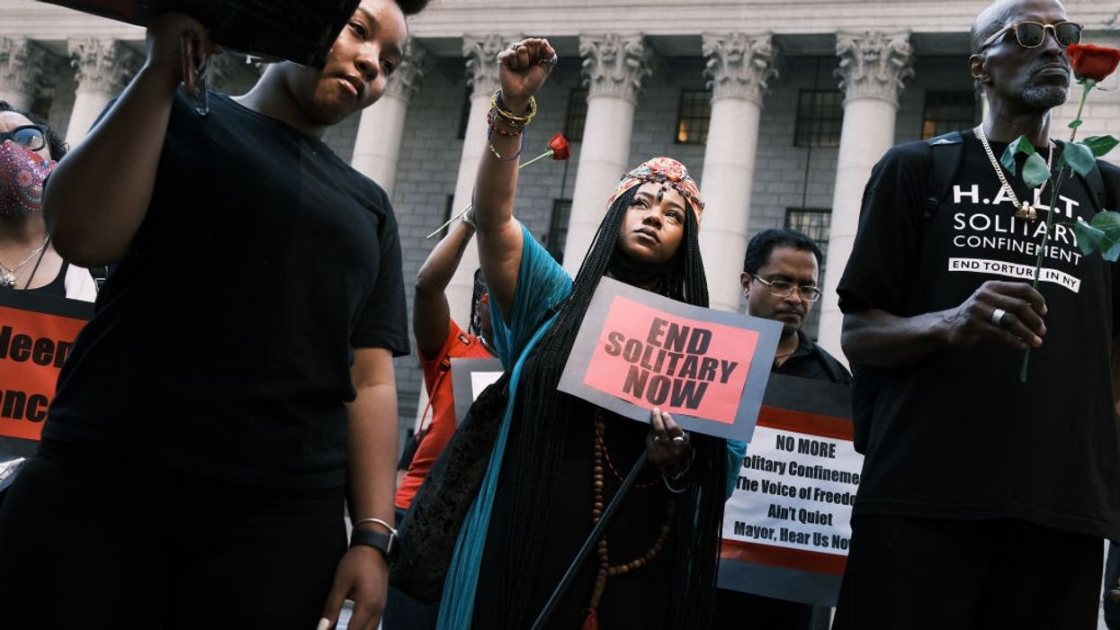Activists In New York City march to end solitary confinement