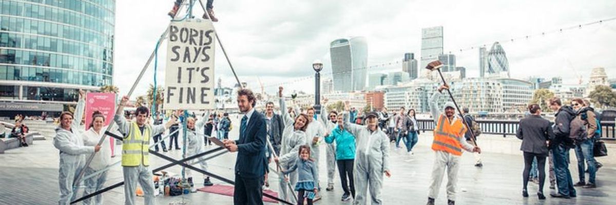 Direct Actions Across UK Disrupt Fossil Fuel Business-As-Usual