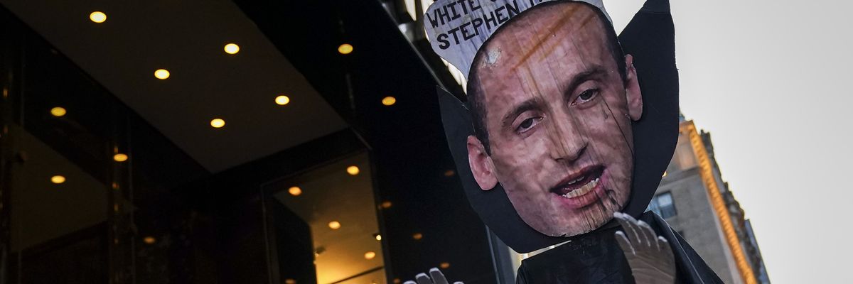 Activists Protest Against President Trump As He Delivers State Of The Union