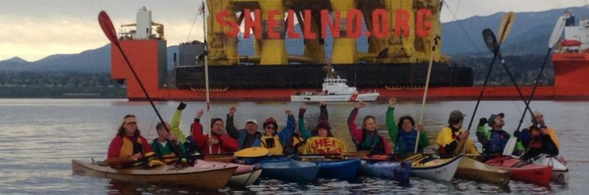 Shell's Arctic Drilling is the Real Threat to the World, Not Kayaktivists