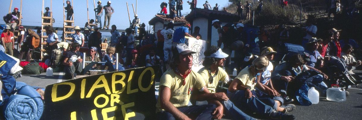 Activists protest Diablo Canyon nuclear facility