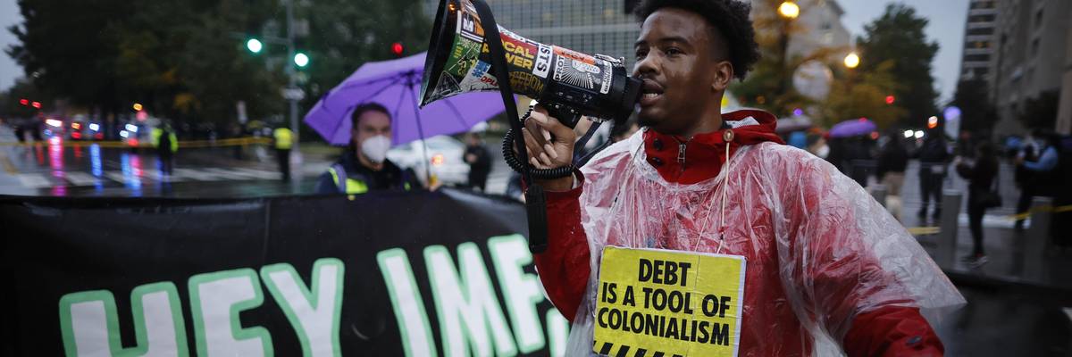 Activists protest in Washington, D.C.