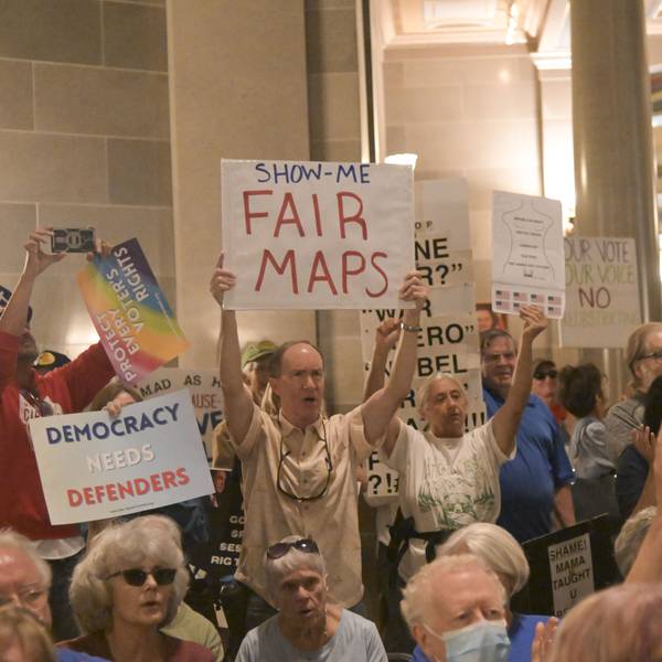 Activists protest Republican gerrymandering