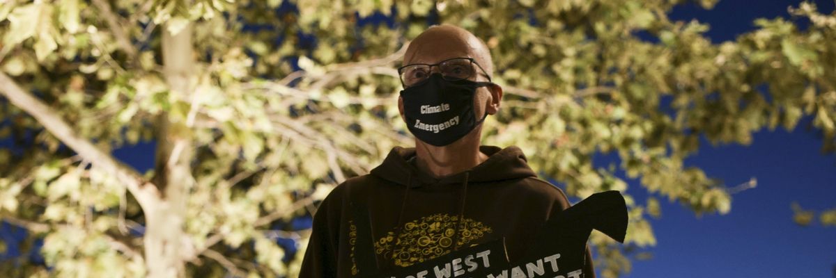 Activists protest Sen. Joe Manchin's obstruction