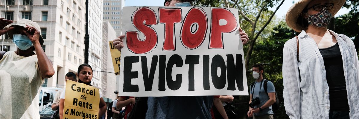 Activists Rally Against Evictions In New York City