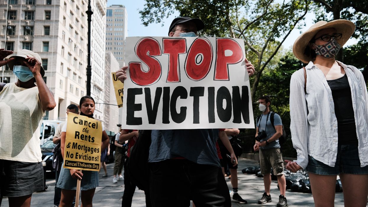 Activists Rally Against Evictions In New York City
