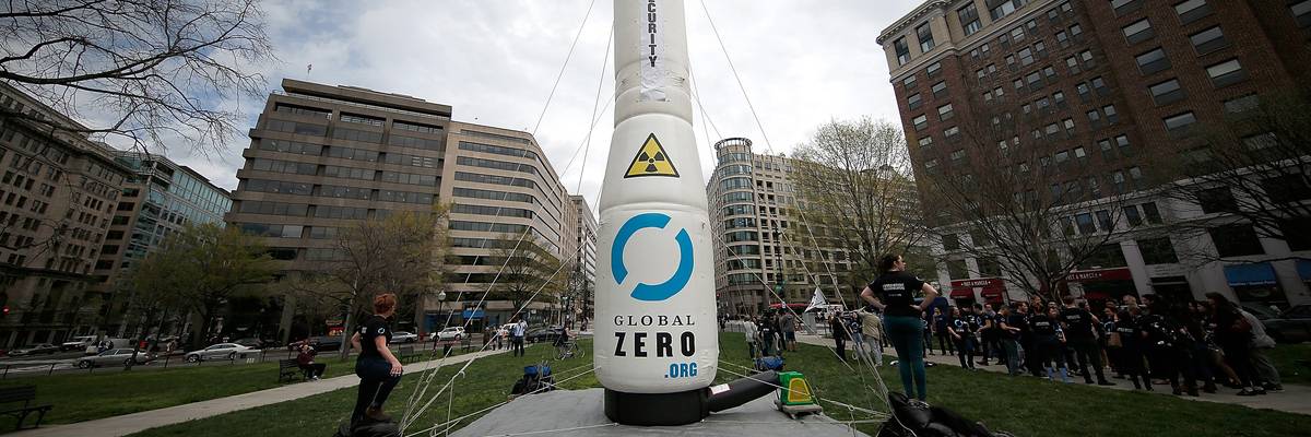 Activists Rally Against Nukes During Nuclear Security Summit In Washington DC