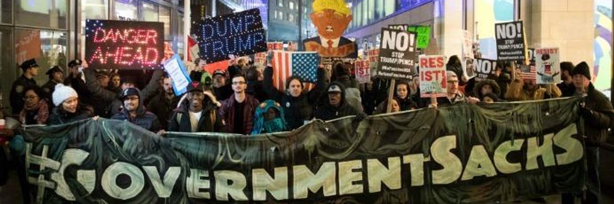 As Workers See Crumbs, Biggest Wall Street Banks Have Already Pocketed $2.5 Billion From Trump Tax Scam