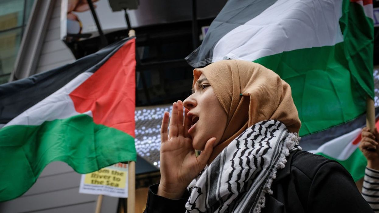 Activists Rally In Support Of Palestinians In Wake Of Recent Shooting Deaths By Israel In Gaza