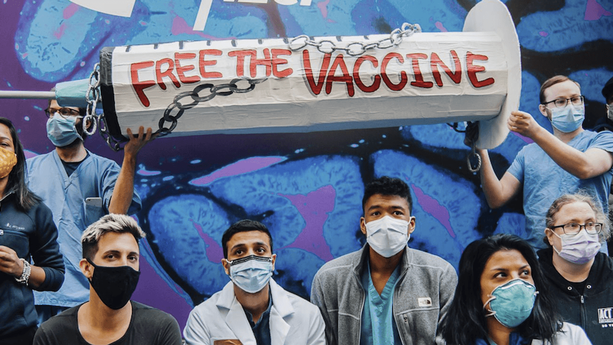 Big Pharma Greed Will Prolong Pandemic--If We Don't Fight Back