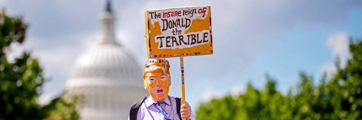 Activists Stage Multiple Protests On Capitol Hill And Outside White House As Lawmakers Return From Summer Recess