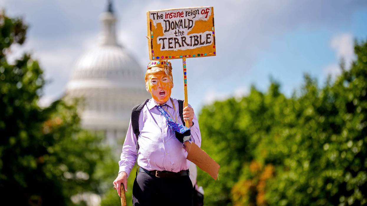 Activists Stage Multiple Protests On Capitol Hill And Outside White House As Lawmakers Return From Summer Recess