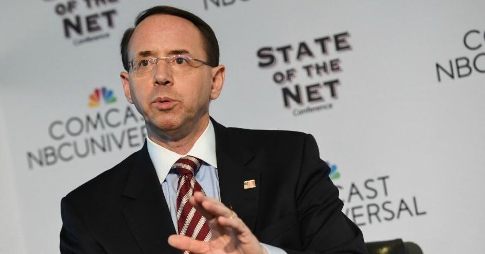 Activists urged Americans to be ready to protest if the president fires Deputy Attorney General Rod Rosenstein. (Photo: Internet Education Foundation/Flickr/cc)