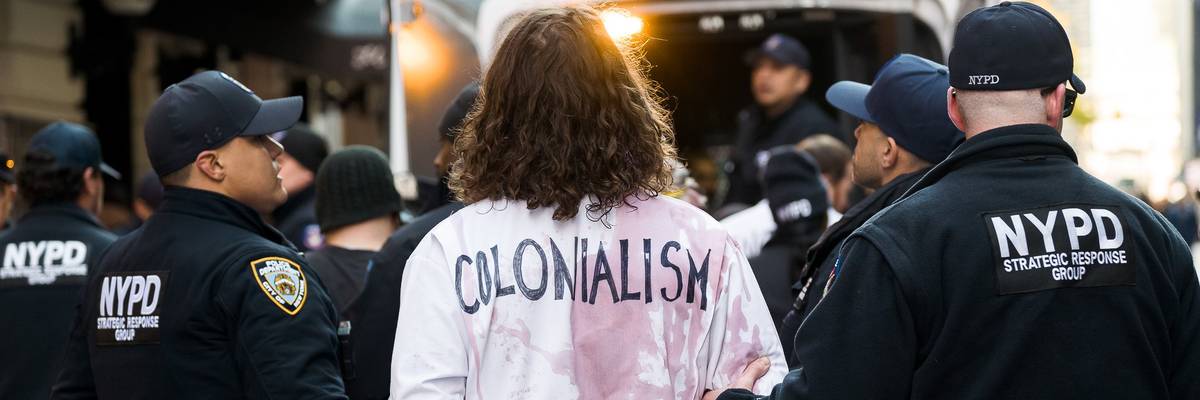 Activists were arrested for disrupting the Macy's Thanksgiving Day Parade