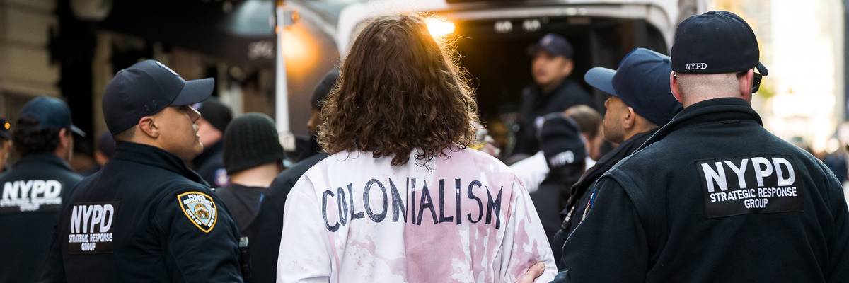 Activists were arrested for disrupting the Macy's Thanksgiving Day Parade