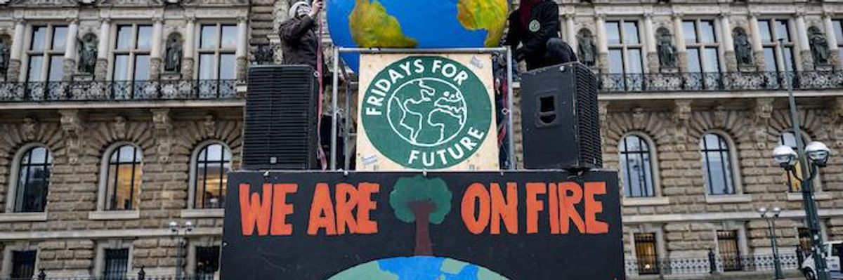Youth Activists Ring In 2021 With Renewed Demand That World 'Wake Up to the Climate Crisis'