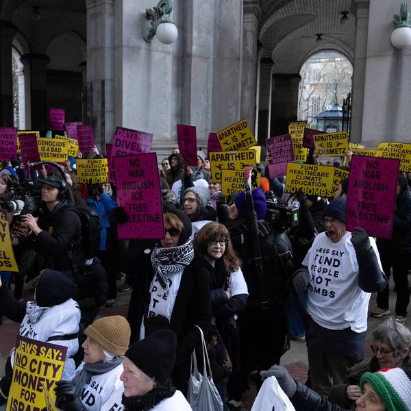 ‘Genocide Is a Bad Investment’: Passover Seder Protests NYC Comptroller Plan to Reinvest in Israel