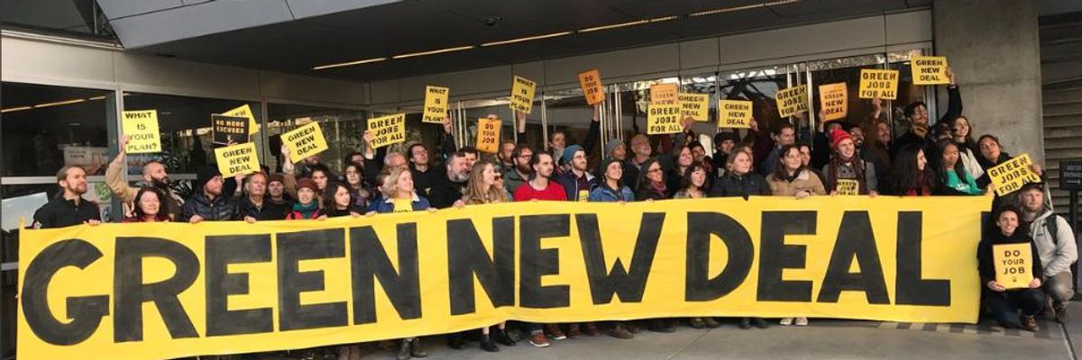 'We Need an Unprecedented Transformation in Every Sector': 250 Climate Activists Stage Sit-in at Pelosi's San Francisco Office