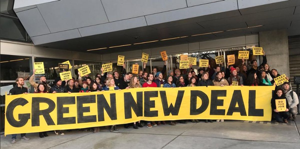 'We Need an Unprecedented Transformation in Every Sector': 250 Climate Activists Stage Sit-in at Pelosi's San Francisco Office