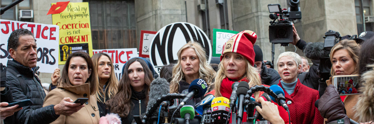 Weinstein Accusers Gather at New York Courthouse to Witness 'Moment of Justice' Two Years After #MeToo Movement Began