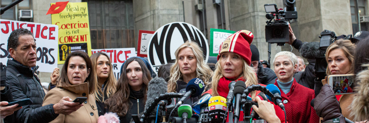 Weinstein Accusers Gather at New York Courthouse to Witness 'Moment of Justice' Two Years After #MeToo Movement Began