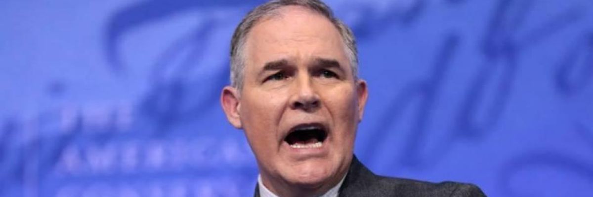 EPA's Running Out of Time to Produce Any Documents That Back Up Pruitt's Climate Denial