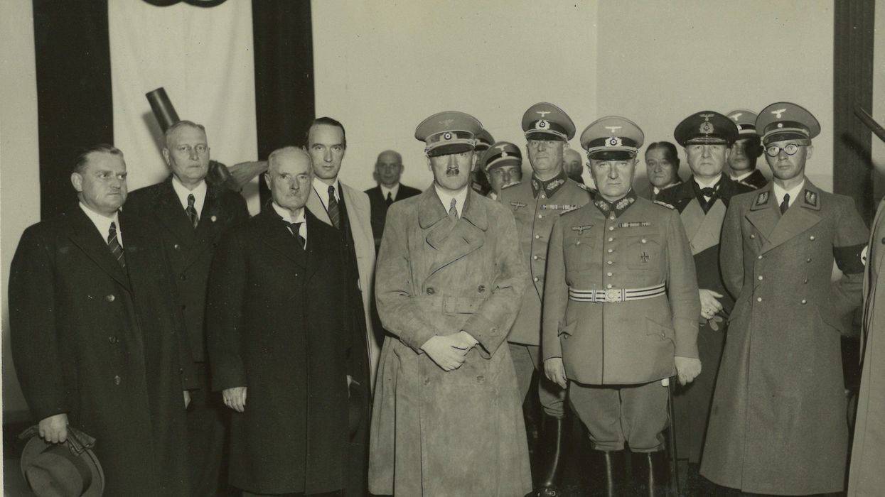 Adolf Hitler and Gustav Krupp von Bohlen und Halbach