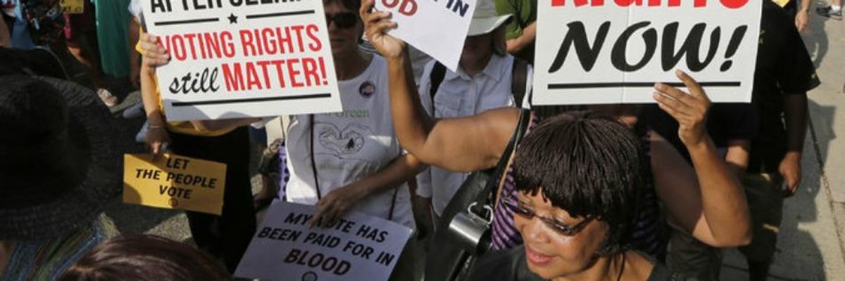 Advocates Demand Updated Voting Rights