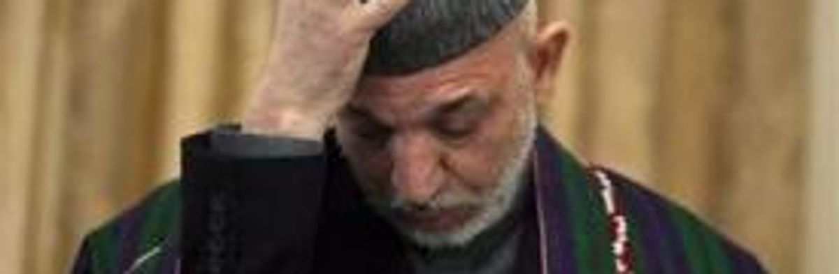 US, Karzai Clash on Unconditional Talks with Taliban