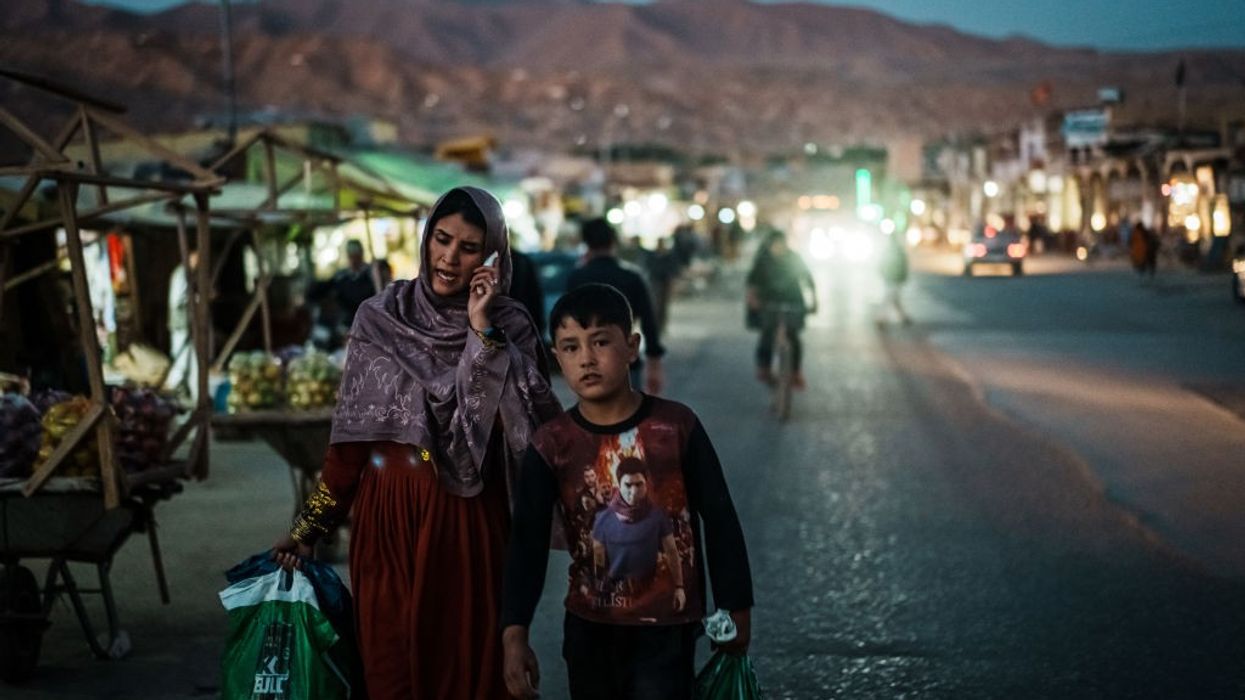 Afghans in Bamyan under Taliban rule
